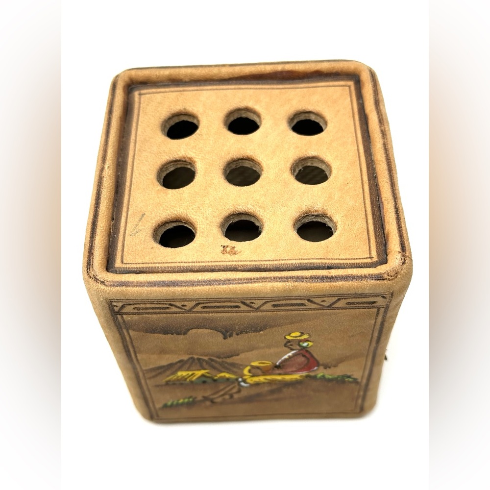 Pen Holder from Peru desk pencil holder